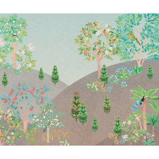 Komar vlies fotótapéta Persian Garden 300 cm x 250 cm tapéta, díszléc és más dekoráció