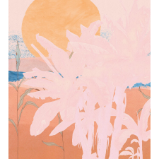 Komar vlies fotótapéta Platanos Pink 250 cm x 280 cm tapéta, díszléc és más dekoráció