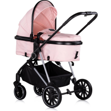 Kombinált babakocsi 2 az 1-ben Aura Pink Marshmallow babakocsi