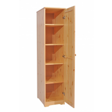 Komforttéka Balázs 1 ajtós keskeny polcos szekrény balos bútor