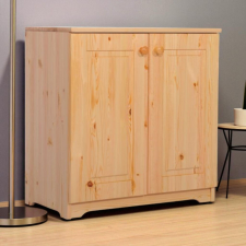 Komforttéka Réka 2 ajtós polcos fenyő Komód bútor