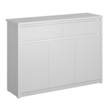  Komód 3D2S, fehér, ERODIN bútor