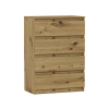  Komód 4 fiókos - R4 - artisan tölgy