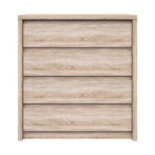  Komód 4S, sonoma tölgy, NORTY TYP 21 bútor