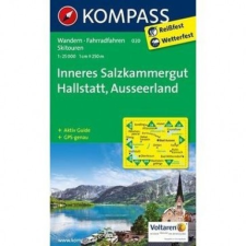 Kompass 020. Inneres Salzkammergut turista térkép Kompass 1:25 000 térkép