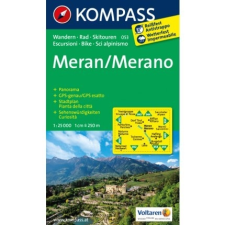 Kompass 053. Merano turista térkép Kompass 1:25 000 térkép