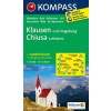 Kompass 059. Klausen és környéke, Chiusa e dintomi turista térkép Kompass 1:25 000