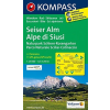 Kompass 067. Seiser Alm/Alpe di Siusi, 1:25 000 turista térkép Kompass