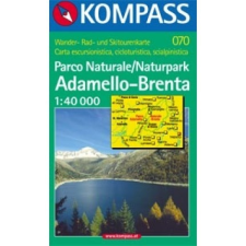 Kompass 070. Ademello-Brenta turista térkép Kompass 1:40 000 térkép