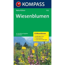 Kompass 1102. Wiesenblumen természetjáró könyv Naturführer irodalom