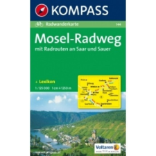 Kompass 144. Mosel-Radweg turista térkép Kompass 1:125 000 térkép