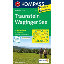 Kompass 16. Traunstein, Waginger See turista térkép Kompass térkép