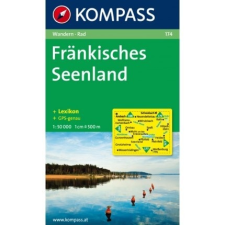 Kompass 174. Fränkisches Seenland turista térkép Kompass térkép