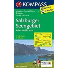 Kompass 17. Salzburger Seengebiet, Kobernaußerwald turista térkép Kompass térkép