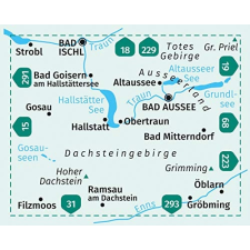 Kompass 20. Dachstein turista térkép Kompass 1:50 000 térkép