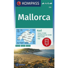 Kompass 230. Mallorca térkép Kompass 1:75 000 térkép