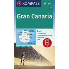 Kompass 237. Gran Canaria térkép Kompass 1:50 000 térkép