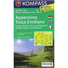 Kompass 2453. Appennino Tosco Romagnolo, D/I turista térkép Kompass