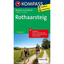Kompass 2506. Rothaarsteig turista térkép wandertourenkarten térkép