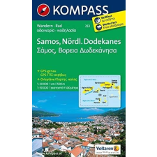 Kompass 253. Samos térkép Kompass 1:50 000 térkép