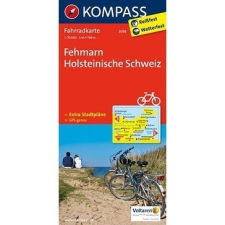 Kompass 3016. Fehmarn, Holsteinische Schweiz kerékpáros térkép 1:70 000 Fahrradkarten térkép