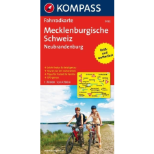 Kompass 3022. Mecklenburgische Schweiz, Neubrandenburg kerékpáros térkép 1:70 000 Fahrradkarten térkép
