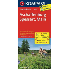 Kompass 3072. Aschaffenburg, Spessart, Main kerékpáros térkép 1:70 000 Fahrradkarten térkép