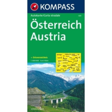 Kompass 309. Österreich, 1:600 000 térkép autós térkép