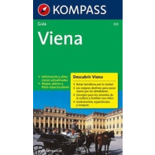 Kompass 525. Wien/Viena, spanisch várostérkép térkép