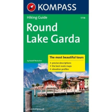 Kompass 5738. Round Lake Garda túrakalauz angol nyelven térkép