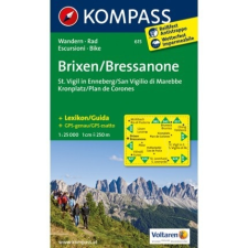 Kompass 615. Brixen, Bressanone turista térkép Kompass 1:25 000 térkép