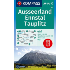 Kompass 68. Ausseerland, Ennstal turista térkép Kompass térkép