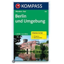 Kompass 700. Berlin és környéke turista térkép Kompass 1:50 000 térkép
