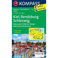 Kompass 714. Kiel, Rendsburg, Eckernförde turista térkép Kompass térkép