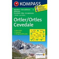 Kompass 72. Ortler, Cevedale turista térkép Kompass 1:50 000 térkép