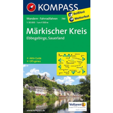 Kompass 749. Märkischer Kreis, Ebbegebirge turista térkép Kompass térkép