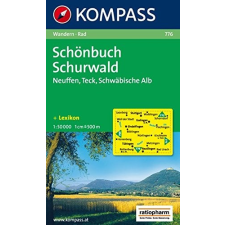 Kompass 776. Schönbuch, Schurwald, Neuffen, Teck, "Schwäbische Alb" turista térkép Kompass térkép