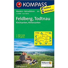Kompass 891. Feldberg, Todtnau, 1:25 000 turista térkép Kompass térkép