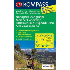 Kompass WK 043 Naturpark Texelgruppe - Meraner Höhenweg / Parco Naturale Gruppo di Tessa - Alta Via di Merano turistatérkép - KOMPASS térkép