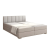 Kondela Boxspring ágy 160x200, világosszürke, RIANA KOMFORT
