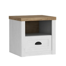 Kondela éjjeliszekrény SN, sosna andersen/tölgy lefkas, PROVANCE bútor