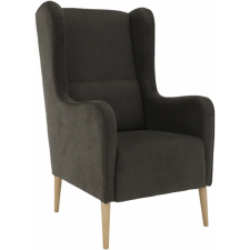 Kondela Kényelmes fotel, barna/bükk, BREDLY bútor