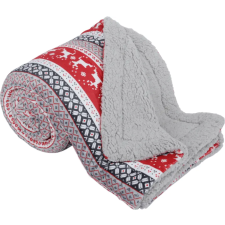 Kondela Kétoldalas bárány takaró, téli motívum, 150x200, RENIFE lakástextília