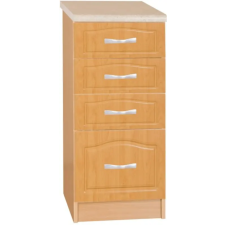 Kondela Konyhaszekrény, alsó, égerfa, LORA MDF NEW KLASIK S40SZ4 bútor