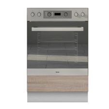 Kondela Tűzhely beépítő alsószekrény, tölgy sonoma, LINE bútor