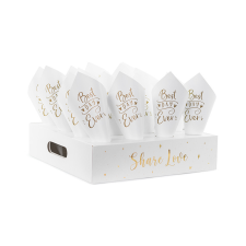  Konfetti kúp állvány, mix party kellék