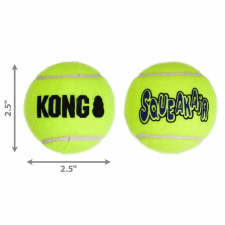 KONG KONG Squeakair Ultra Balls kutyajáték 3db, M-es méret játék kutyáknak