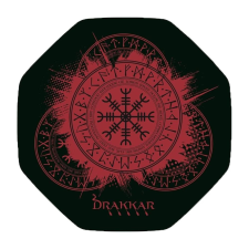 Konix Drakkar Kattegat Gaming Szőnyeg Black/Red lakástextília