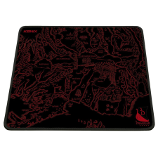 KONIX Drakkar Medalland Gaming Egérpad Black/Red egérpad