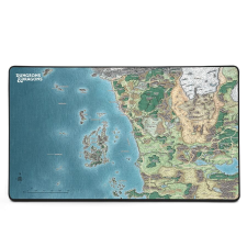 KÖNIX Konix Dungeons&Dragons Faerun térkép Egérpad asztali számítógép kellék